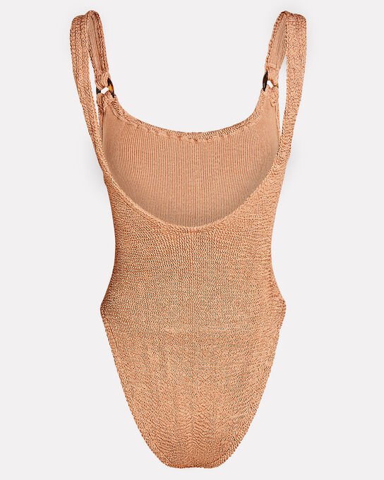 Domino Swim Metallic Cocoa