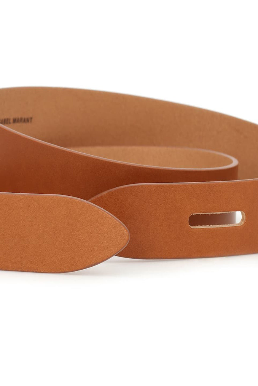 Lecce Leather Belt Natural – Toscani Australia