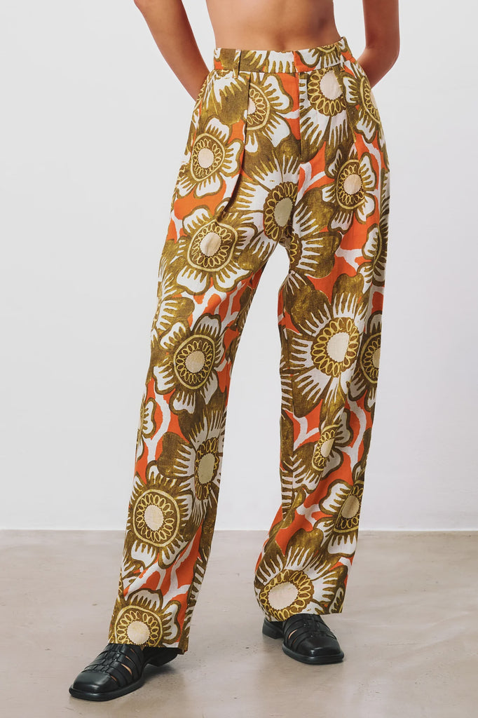 Marella Pant Poppy Multi