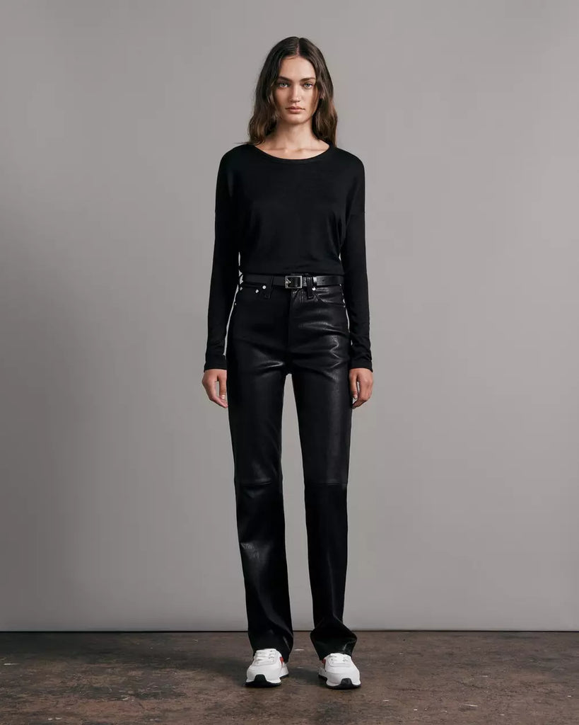 The Knit Long Sleeve Black