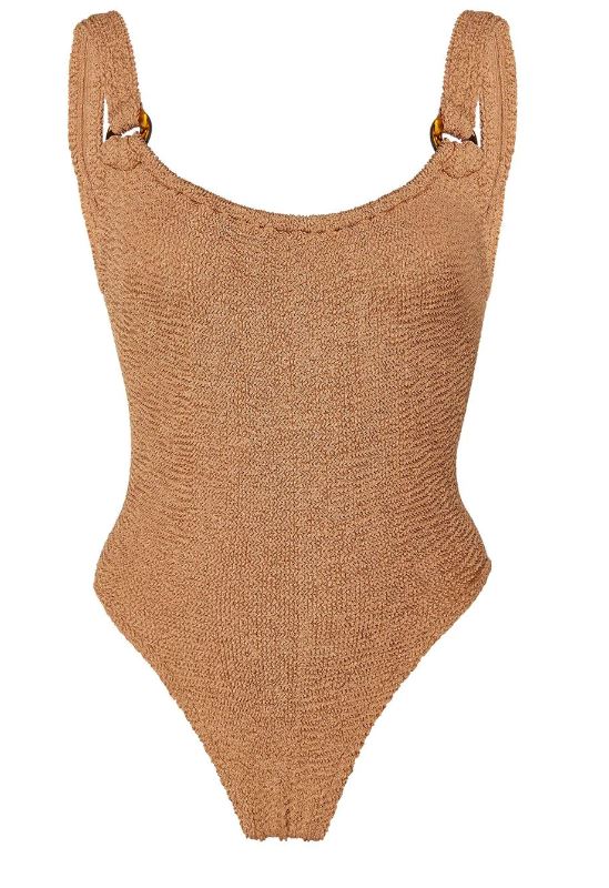 Domino Swim Metallic Cocoa