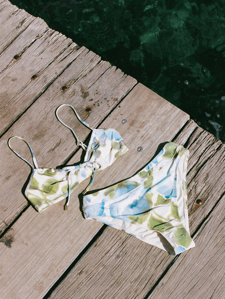 Solstice Crop & Mid High Cut Pant Isle