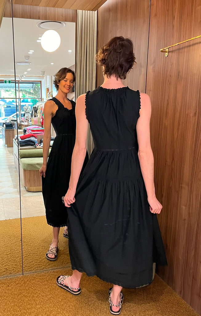 Hortense Dress Black