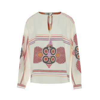 Dilos Blouse Red Orange