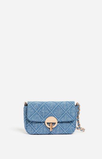 Moon Bag Medium Bleu Denim