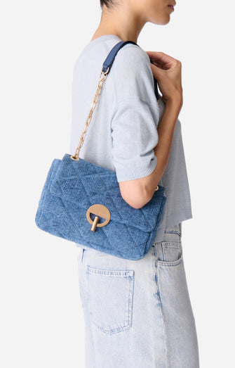 Grande Moon Bag Light Indigo
