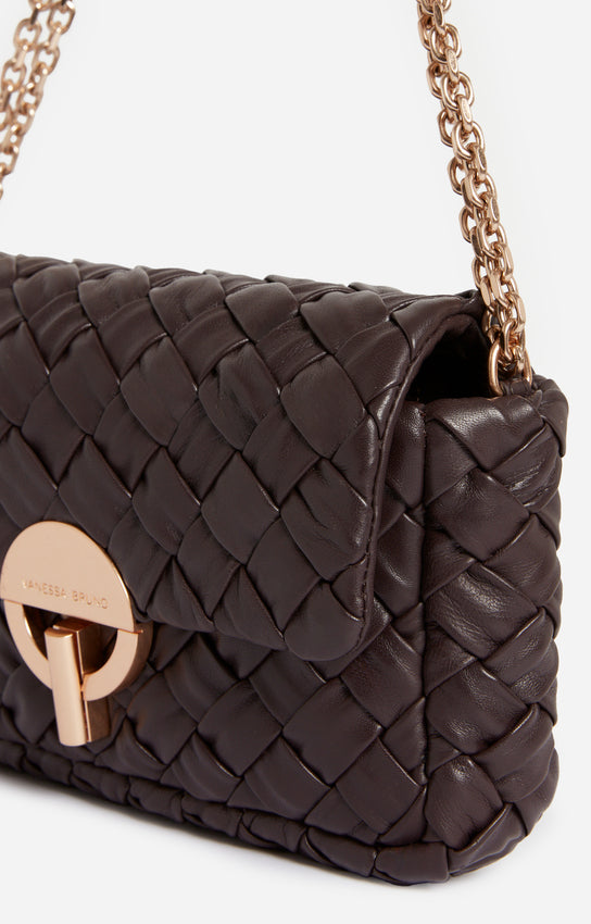 Moon Bag Medium Chocolate Brown