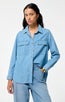 Dim Denim Shirt Bleu