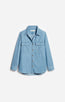 Dim Denim Shirt Bleu