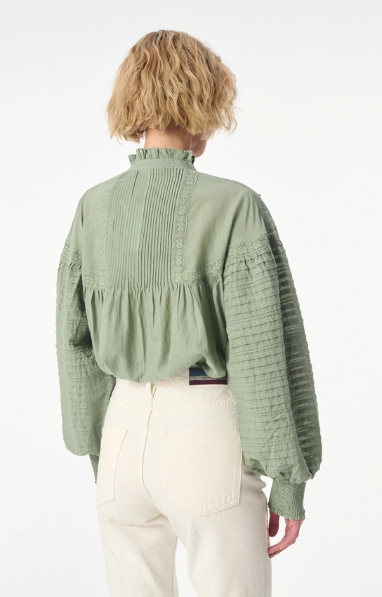 Dahlia Blouse Almond