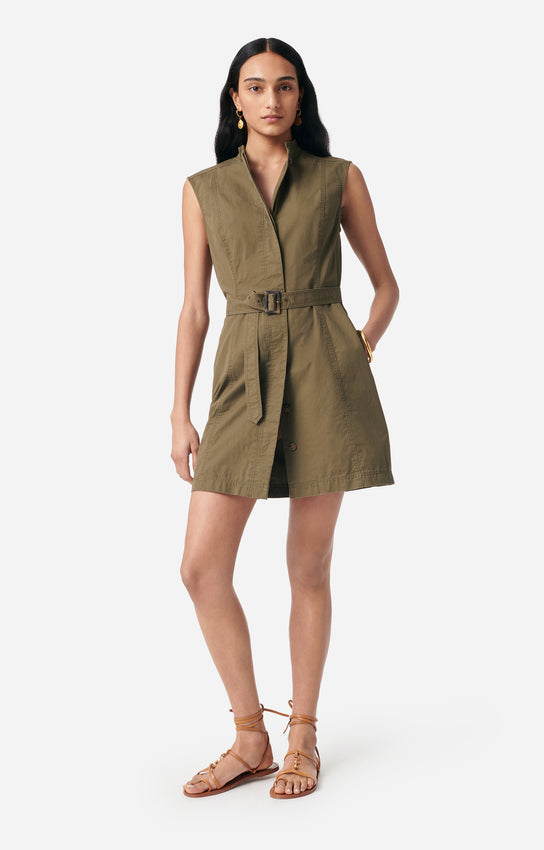 Gareth Dress Khaki