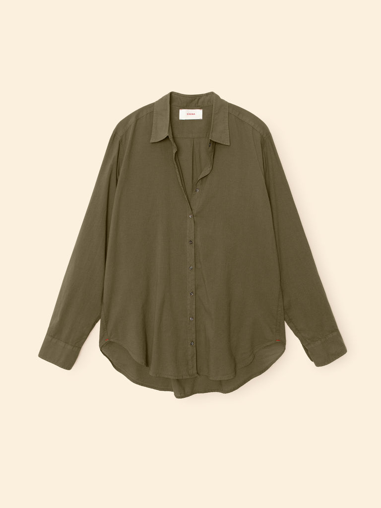 Beau Shirt Olive Smoke