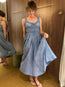 Emmaretta Dress Blue Garden Bloom