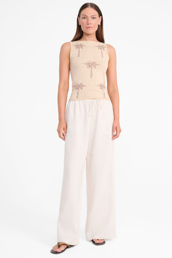 Mateo Linen Pant Natural