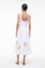 Wells Dress White Embroidery