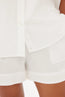 Chiara Mid Length Short White
