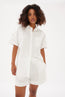 Chiara Mid Length Short White