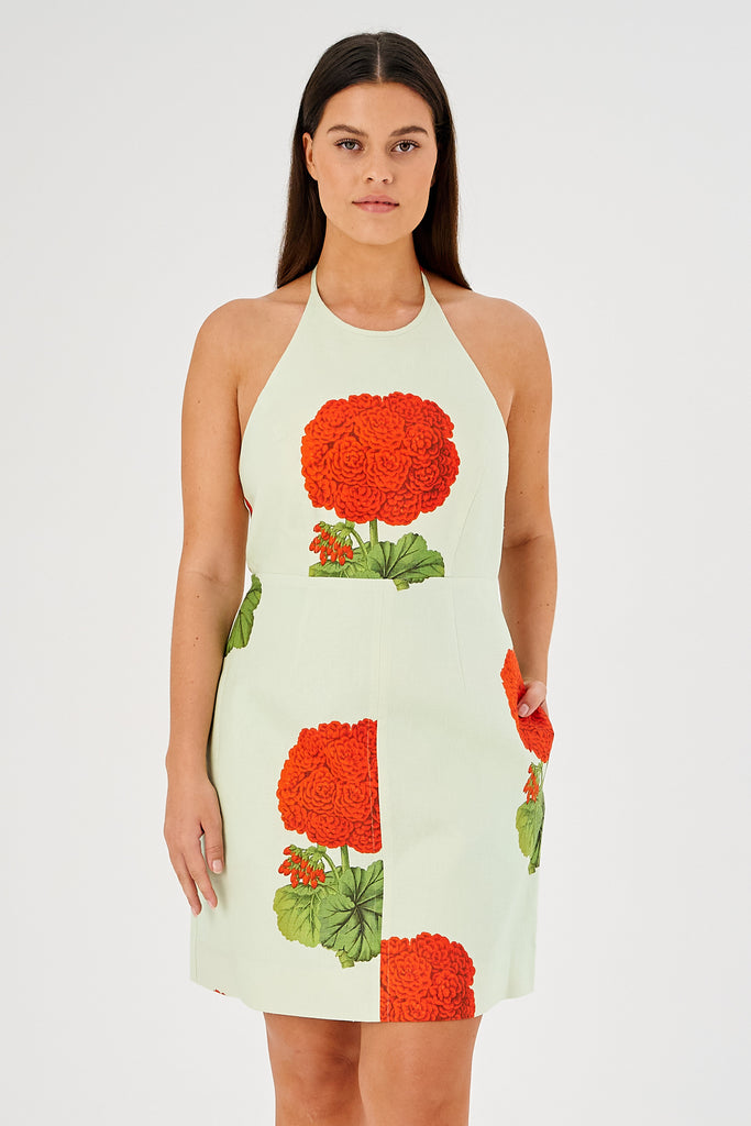 Posie Geranium Bell Dress