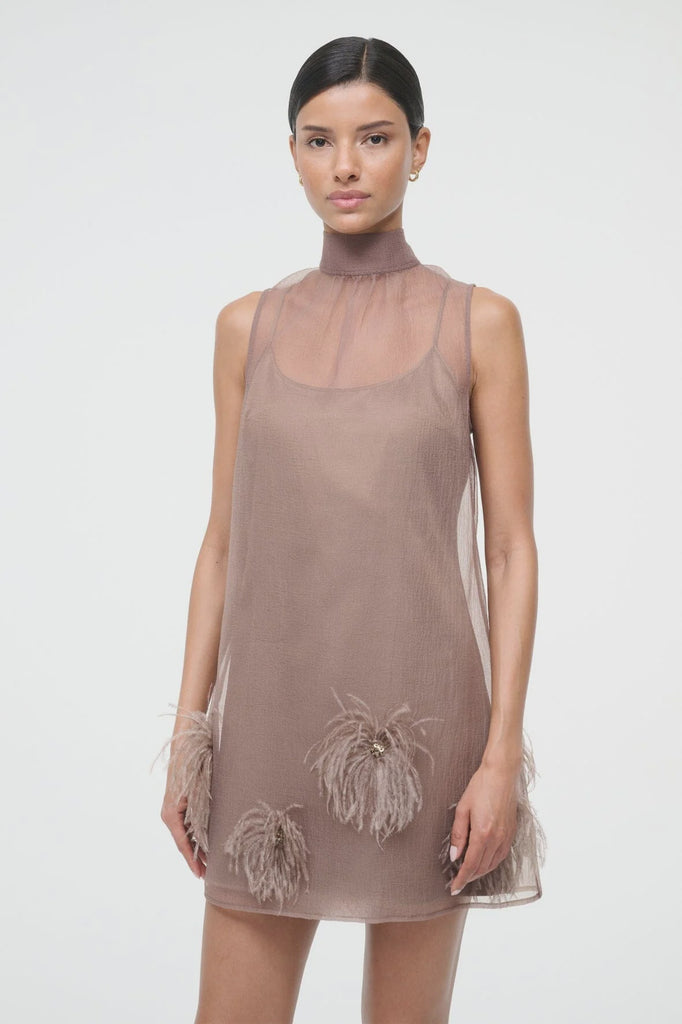 Albee Mini Dress Truffle