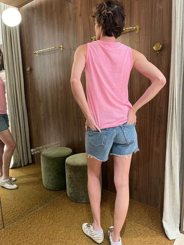 Taurus Tank Sherbet Pink