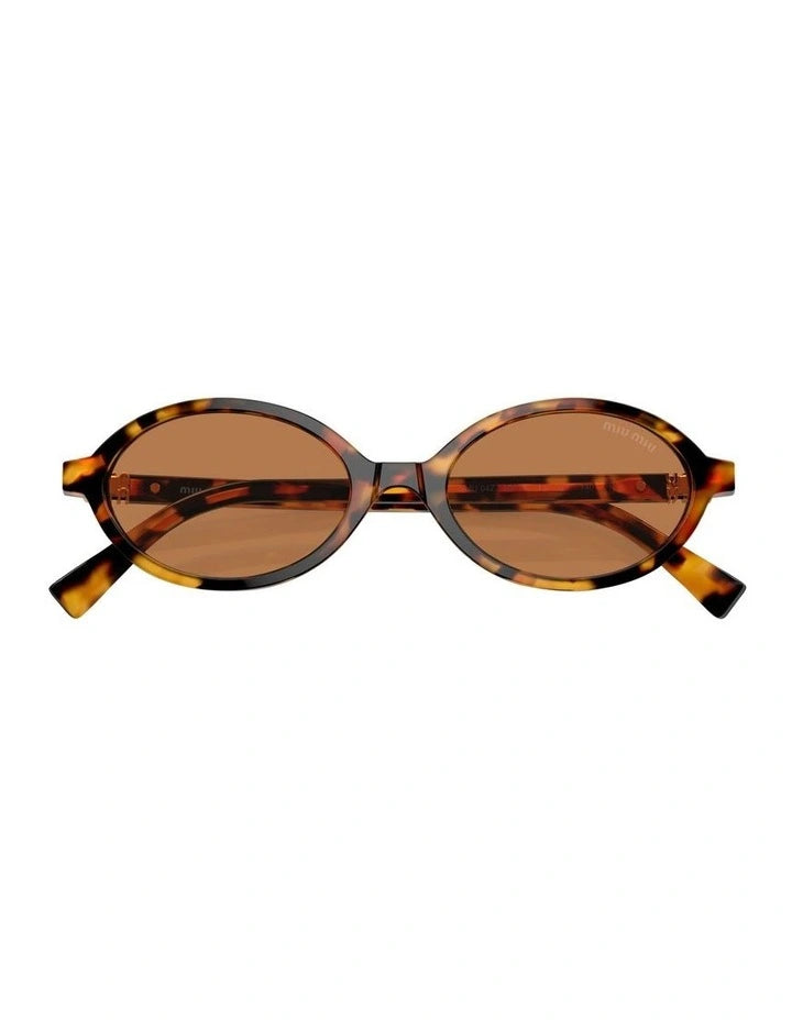 0MU04ZS Sunglasses Light Havana