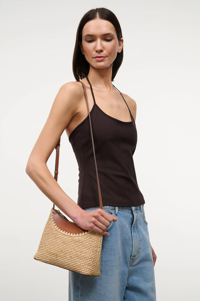 Rowey Raffia Bag Natural Tan