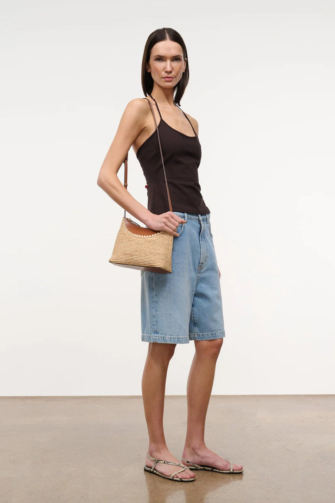Rowey Raffia Bag Natural Tan