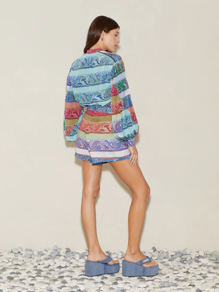 Marseille Silk Smock Shirt