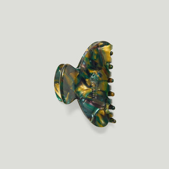 Midi Claw Clip Green Tortoiseshell