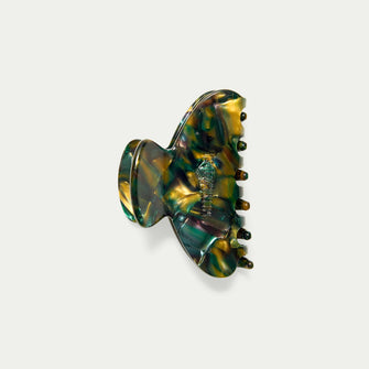 Midi Claw Clip Green Tortoiseshell