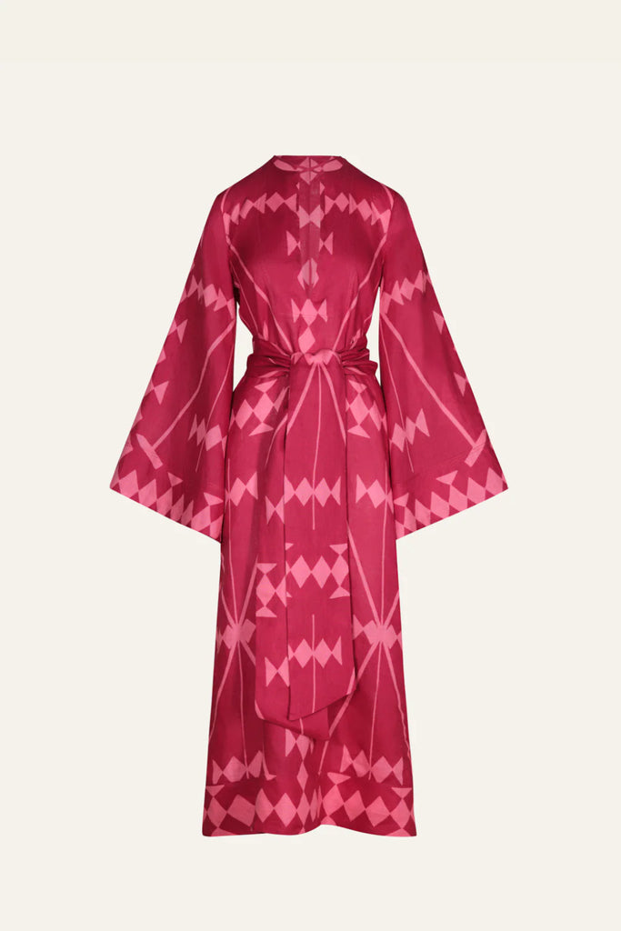 Savannah Tunic Dress Magenta Pink