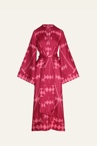 Savannah Tunic Dress Magenta Pink