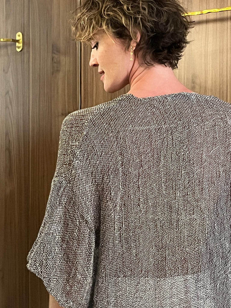 Miramare Top Rete Chocolate