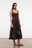 Wells Dress Earth Clarity Embroidery