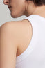 Cruz Modal Rib Tank White