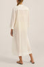 Sunion Caftan White Voile