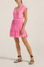 Augean Dress Pink Silk