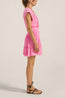 Augean Dress Pink Silk