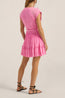 Augean Dress Pink Silk