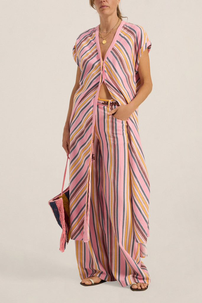 Cythera Caftan Samos Stripe