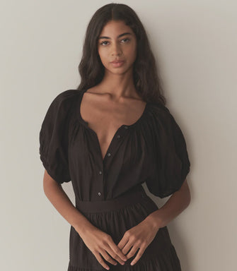 June Top Black