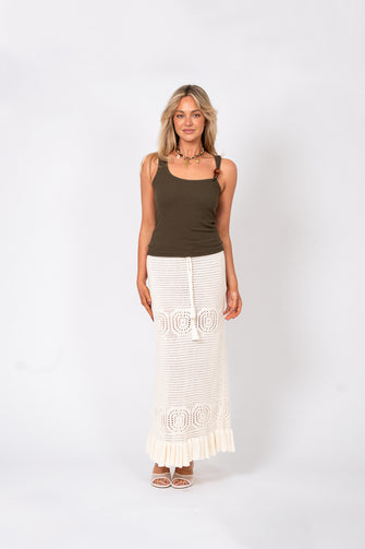 Olympia Tank Olive