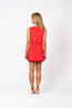 Le Club Terry Wrap Dress Red