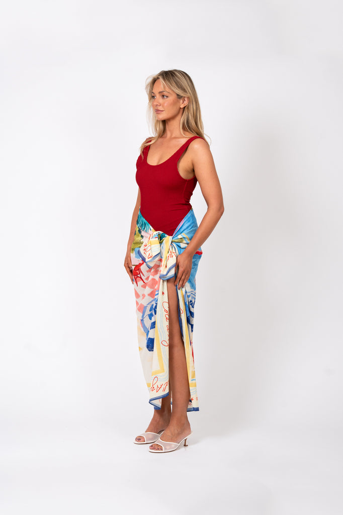 Cote d'Azure Sarong