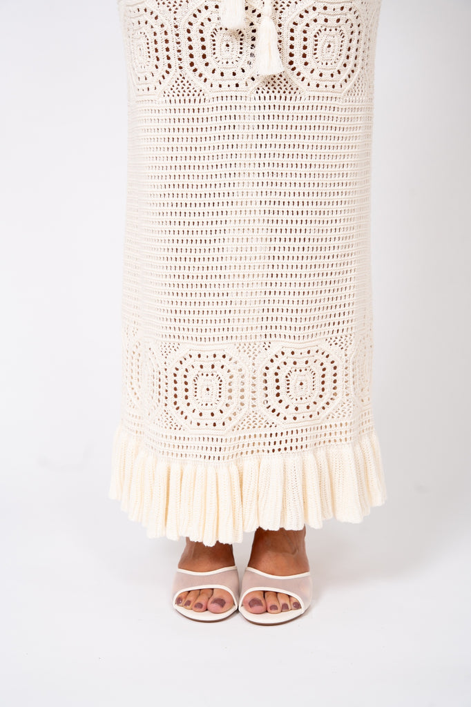 Cabana Crochet Maxi Skirt