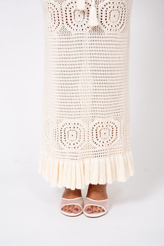 Cabana Crochet Maxi Skirt