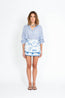 Olive Shirt Blue Stripe PRE-ORDER