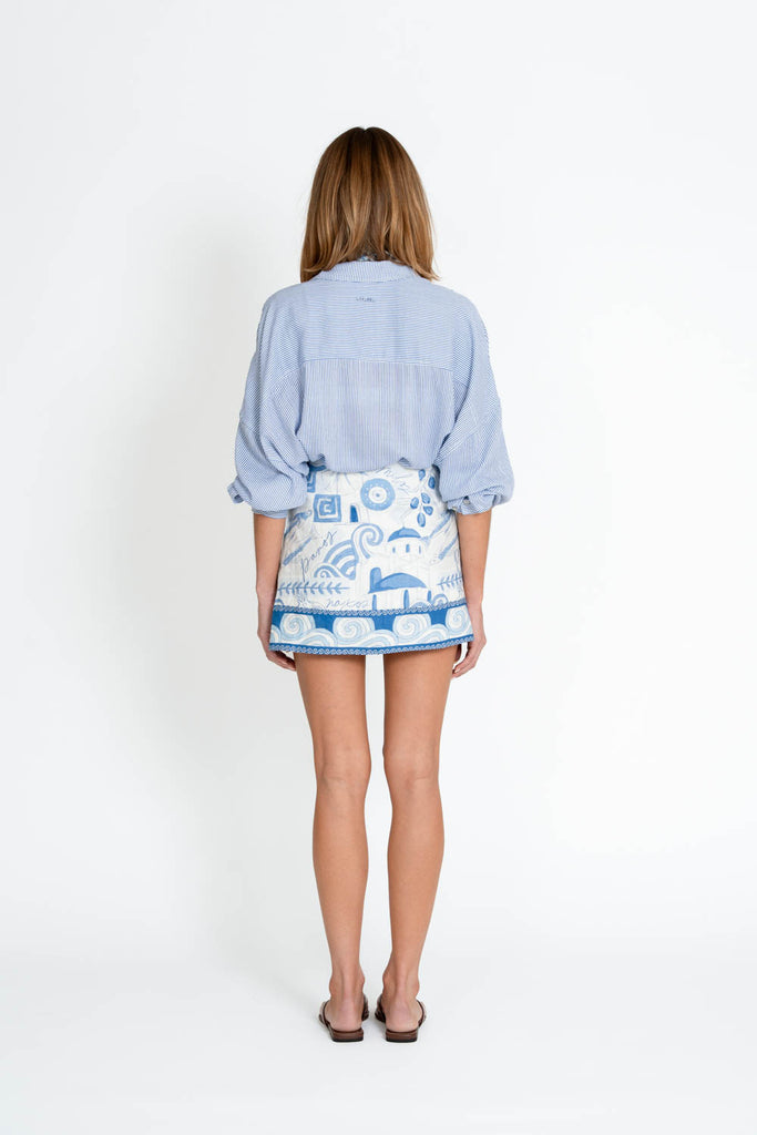 Paros Wrap Mini Skirt PRE-ORDER