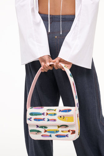 Tommy Beaded Bag Sardines