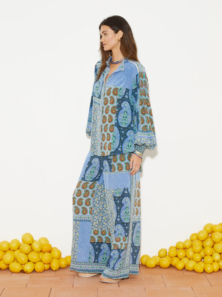 Onda Silk Smock Shirt